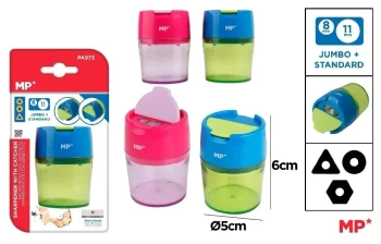 Temperówka z pojemnikiem podwójna MIX - MP Main Paper