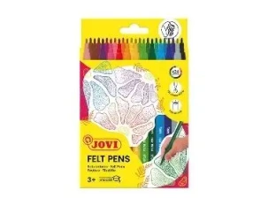 Mazaki cienkie 24 kolory JOVI