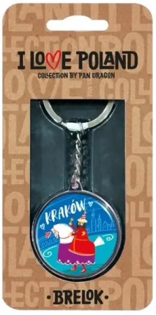 Brelok I love Poland Kraków ILP-BRE-A-KRA-08 - Pan Dragon