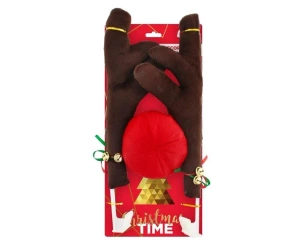 Dekoracja na samochód rogi renifera i nos - Godan