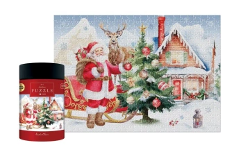 Puzzle 500 Tuba Santa Claus - INTERDRUK