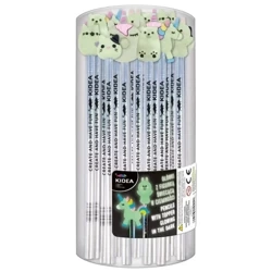 Ołówek z figurką świecącą (24szt) KIDEA - DERFORM