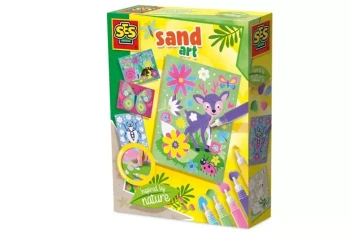 Kolorowa sztuka piaskowa inspirowana naturą - SES