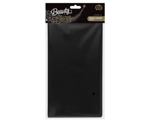 Obrus foliowy B&C matowy czarny 137x183cm - Godan