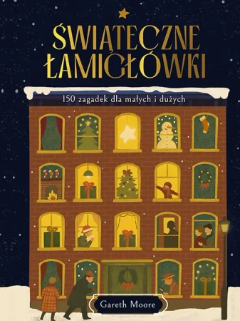 Świąteczne łamigłówki 150 zagadek dla małych... - Gareth Moore