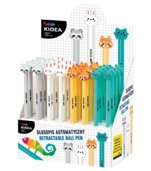 Długopis aut. z figurką (48szt) KIDEA - DERFORM