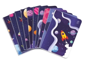 Zeszyt A5/32K kratka In Space (10szt) - Elanders