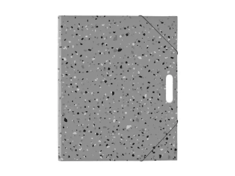 Teczka na rysunki A4 Terrazzo szara - MFP