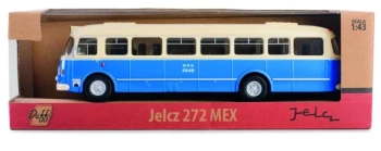 Kolekcja PRL Jelcz 272 autobus niebieski - Daffi