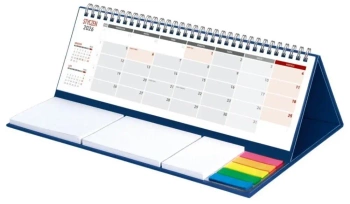 Kalendarz z notesem 2025/2026 Maxi granat - Wydawnictwo Wokół nas