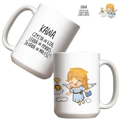 Kubek - Anielska Kawa 440ml - Molom