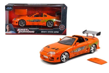 Jada F&F Toyota Supra orange 1995 1:24