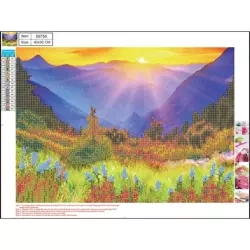 Mozaika diamentowa 5D 30x40cm Mountains 89756 - Centrum