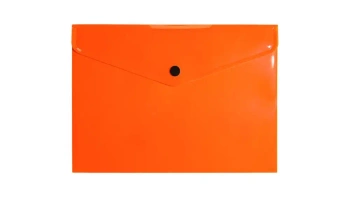 Teczka koperta A5 PP neon pomarańczowa - Biurfol