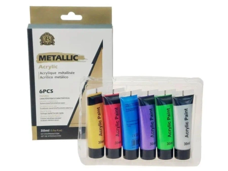 Zestaw 6 farb akrylowych - ADAR
