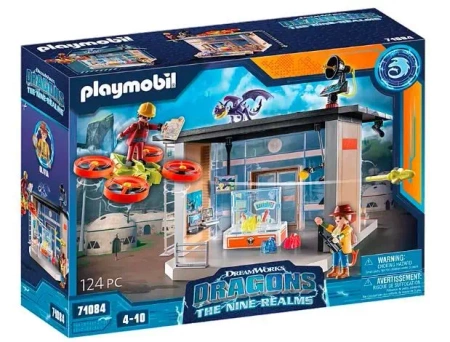 Zestaw z figurkami Dragons 71084 Icaris Lab - Playmobil