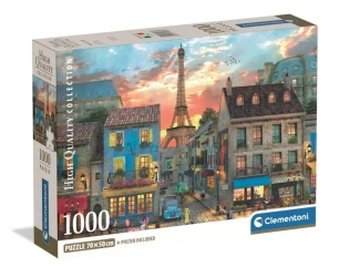 Puzzle 1000 Himeji Streets Of Paris - Clementoni