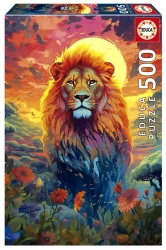 Puzzle 500 Majestatyczny lew - Educa