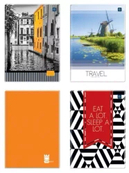 Brulion B5 160 kartek Linia Interdruk 174208