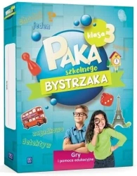 Paka szkolnego bystrzaka SP 3 Gry i pomoce edu. - praca zbiorowa