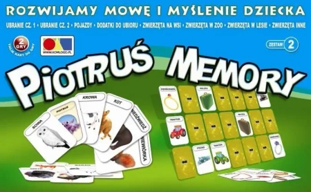 Rozwijamy mowę i myślenie. Piotruś Zestaw 2 - KOMLOGO