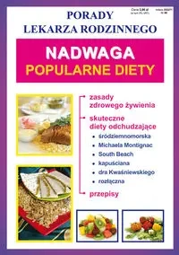 Nadwaga Popularne diety - praca zbiorowa