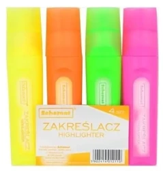 Zakreślacze 4 kolory - Schemat