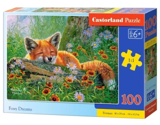 Puzzle 100 Foxy Dreams CASTOR - Castorland