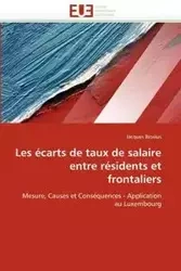 Les écarts de taux de salaire entre résidents et frontaliers - BROSIUS-J