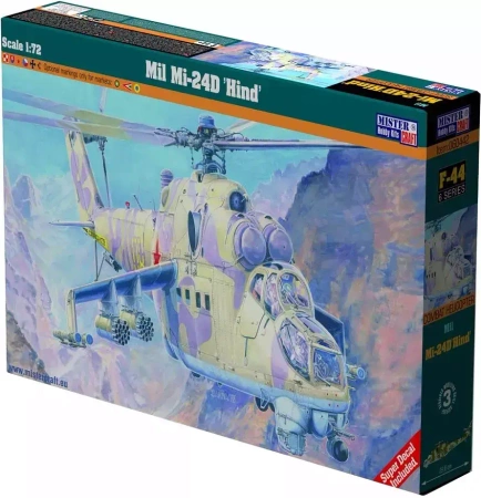 Model śmigłowca bojowego F-44 Mil Mi-24D "Hind"