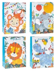 Torebka ozdobna pop-up 31x40x12cm mix ROZETTE