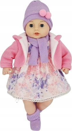 Bobas mówi i śpiewa, zamyka oczy 45cm - MarioToys