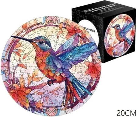 Puzzle 168el Witraż. Ptak - Merkpol