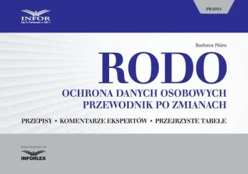 eBook RODO. Ochrona danych osobowych. Przewodnik po zmianach - Barbara Pióro