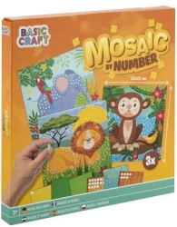 Mozaika po numerach 22x22cm - Grafix