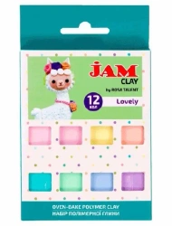 Modelina polimerowa Lovely 12x20g - Rosa