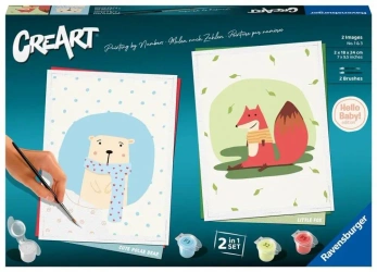 CreArt : Zestaw Miś z Liskiem - Ravensburger