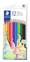Kredki sześciokątne 12 kolorów - Staedtler