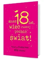 Karnet Osiemnastka K. B6-1890 - Pan Dragon