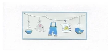 Karnet Narodziny/Roczek DL D02 - Chłopiec - MAK