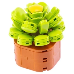 Klocki Mini Kwiaty Aeonium 136el - Nice Group