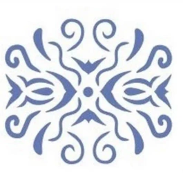 Szablon zmywalny ornament 12x15cm 0,5mm - Galeria Hobby