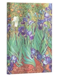 Notatnik linia Van Gogh's Irises midi - Paperblanks
