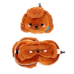 Poduszka podróżna i maska na oczy Pudel Gigi - Puckator