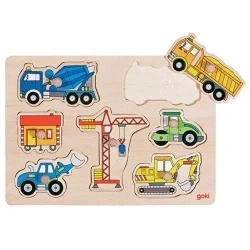 Układanka z uchwytami maszyny budowlane - Goki