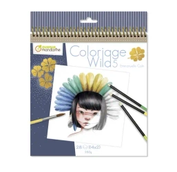 Kolorowanka Emmanuelle Colin Wild 5 - AVENUE MANDARINE