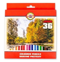 Kredki Omega Jumbo 36 kolorów - Koh-I-Noor