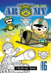 Kolorowanka A4 16 obrazków Wojsko - Fresh