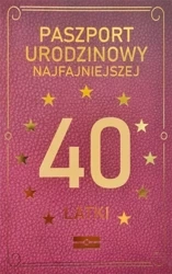 Karnet Urodzinowy 40 - YEKU