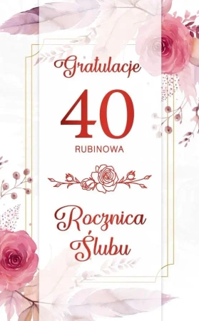 Karnet Rocznica Ślubu - Armin Style